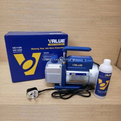 Value VE260N Dual Stage Vacuum Pump  6.0CFM